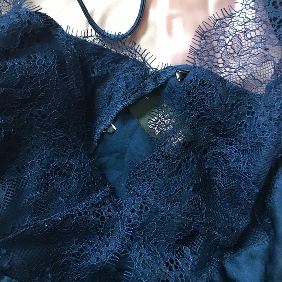 NEW VERY SEXY Chantilly Lace & Satin Slip Babydoll - Picture 5 of 5